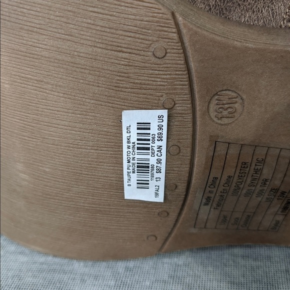 👯♀️Host Pick⚡️ Torrid Brushed Faux Leather Moto Booties - Picture 9 of 11